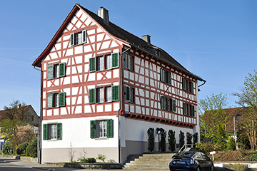Denkmalgeschütztes Riegelhaus