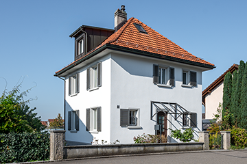 Einfamilienhaus mit Aerogel Dämmputz